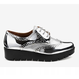 Hopeiset nauhakengät TL-60 harmaa 2