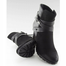 Musta 8287 Mustat korkokengät 1