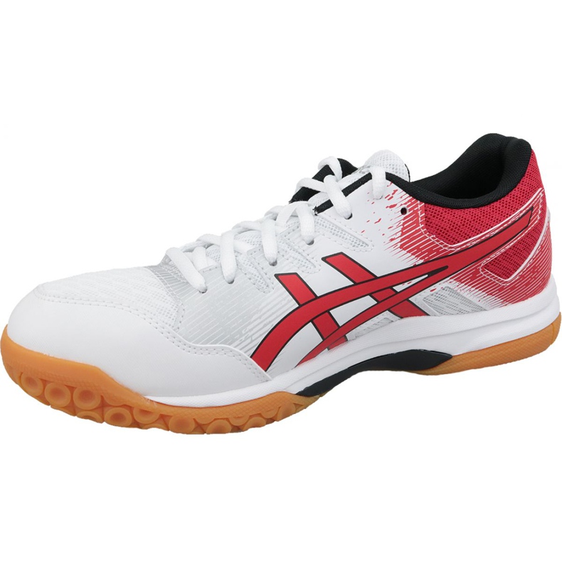 Asics Gel-Rocket 9 M 1071A030-101 lentopallokengät valkoinen valkoinen 1