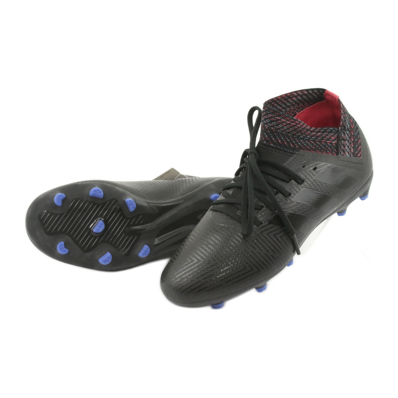 Adidas Nemeziz 18.3 Fg Jr D98016 jalkapallokengät musta 4