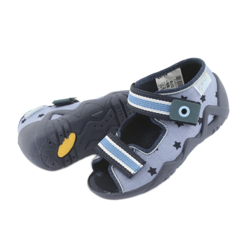 Befado -siniset lasten kengät 250P079 laivastonsininen sininen 4