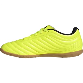 Adidas Copa 19.4 In M F35487 jalkapallokengät musta keltainen 2