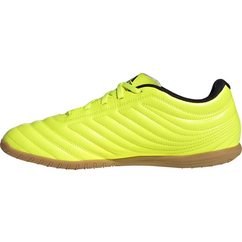 Adidas Copa 19.4 In M F35487 jalkapallokengät musta keltainen 2