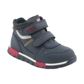 Velcro -urheilukengät Big Star 374065 tummansininen valkoinen punainen 1