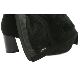 Mustat Filippo 1028 polvikorkeat saappaat 4