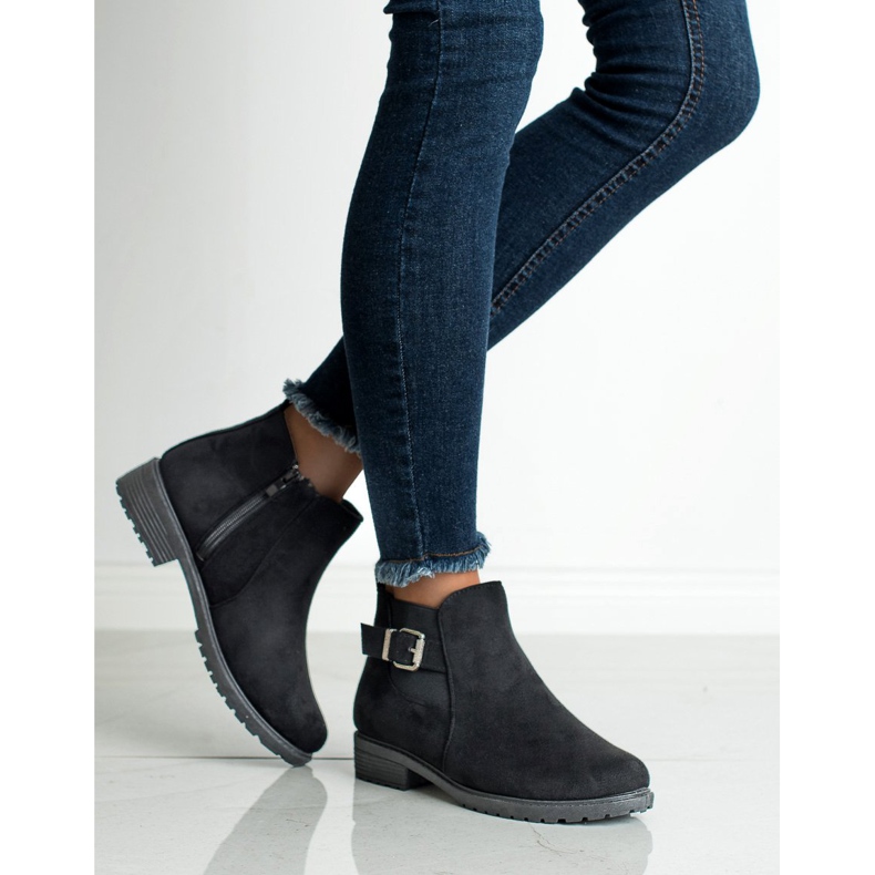 SHELOVET Mokkanahkakengät musta 2