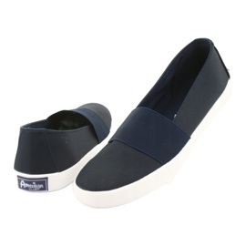 American Club tummansiniset naisten lenkkarit laivastonsininen 4