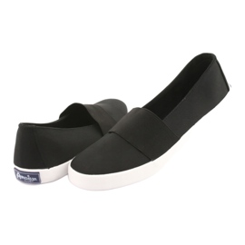 American Club naisten lenkkarit mustat lenkkarit 4