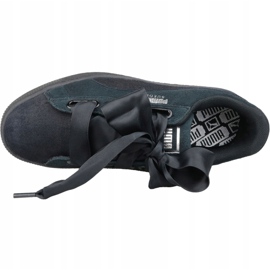 Puma Suede Heart Pebble W 365210-04 musta monivärinen 2