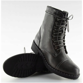 Harmaat saappaat, joissa nastat harmaa B0-193 Harmaa 1