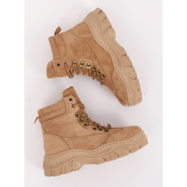 Trappers ruskeat urheilukengät 1967 Khaki 2