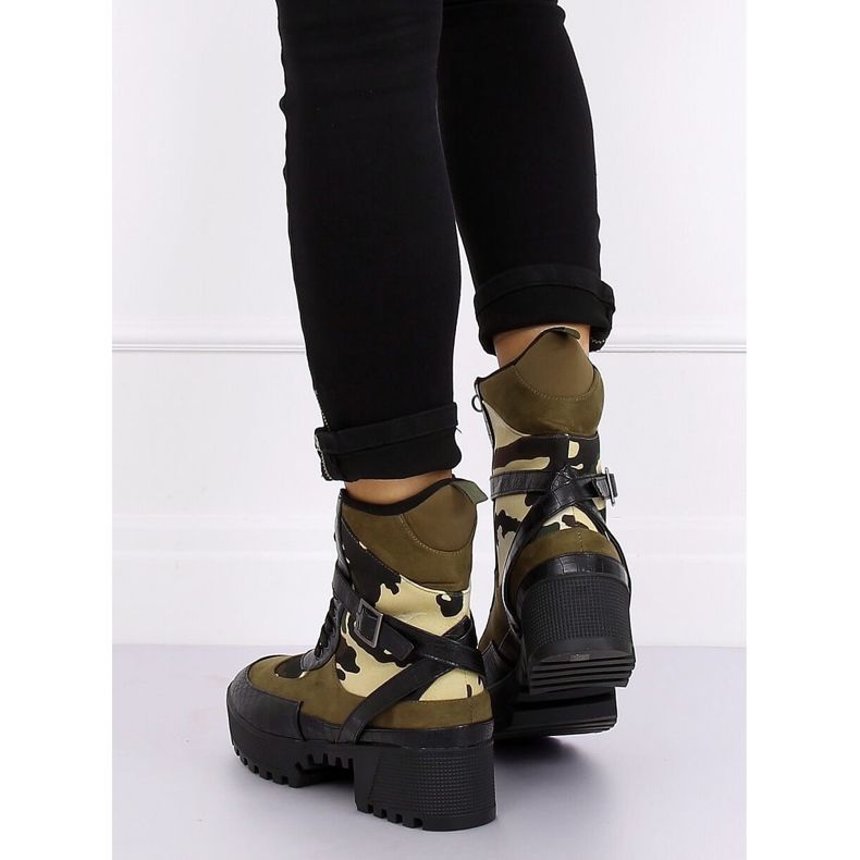 Camo -saappaat GLV003 Oliivi vihreä 2