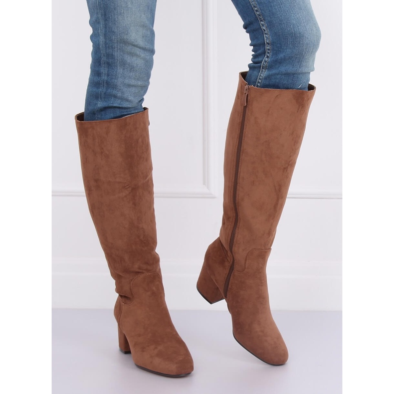 Ruskeat korkokengät YQ218P Camel 2