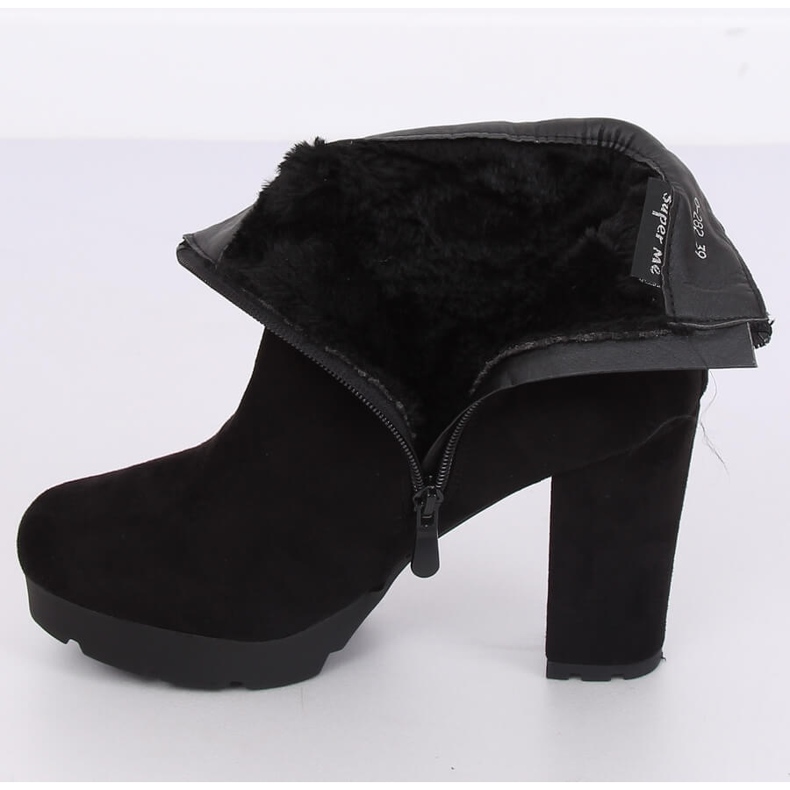 Saappaat postitse musta 0-282 musta 2