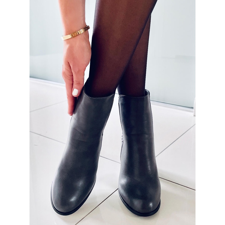 Klassiset harmaat korkokengät harmaa 88097 Harmaa 2