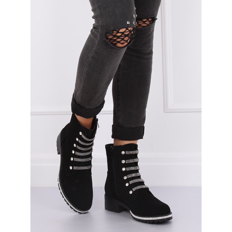 Mustat armeijan saappaat CH1818-2 Musta 1