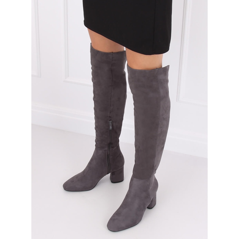 Harmaat Saappaat YTE215 Harmaa 1