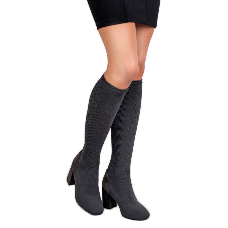 Seastar Harmaat, aukkoiset saappaat 1