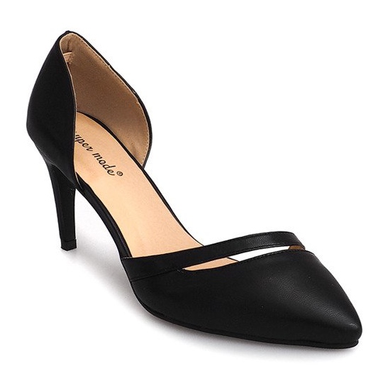 Open Heels 50737 Musta 2