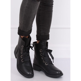Nauhalliset saappaat musta ZX2805 Musta 2