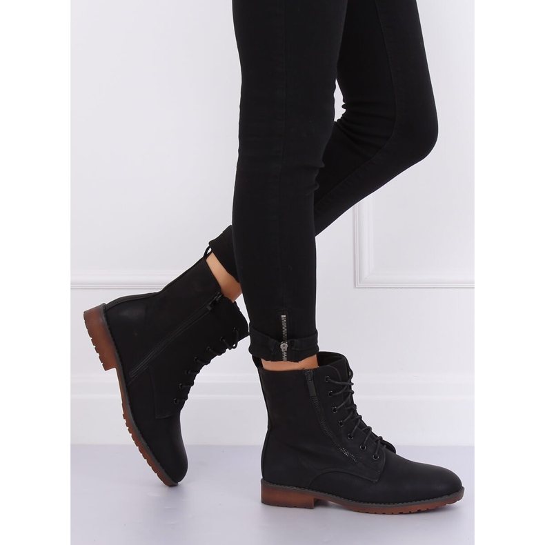 Musta Workery -saappaat W333 Musta 2