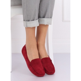 Naisten kastanjanruskeat leivonnaiset R812-1 Viini punainen 2