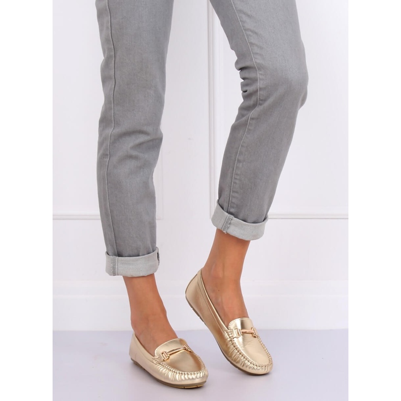 Kultaiset naisten kengät L7189A Kulta kultainen 1