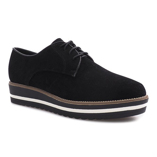 Pauleten mustat nauhakengät 1