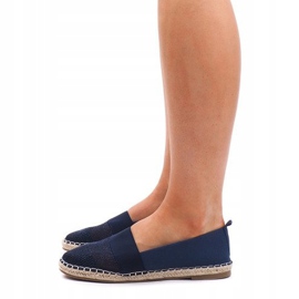 Openwork Espadrilles Tennarit 188-38 Navy Blue tummansininen 2