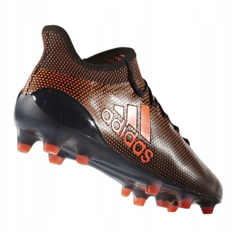 Kengät adidas X 17.1 Fg M S82288 musta ja punainen monivärinen 1