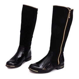 Avoimet saappaat 6792 musta 1