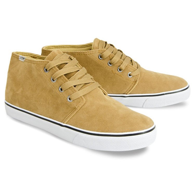 Korkeat Y009 Camel Suede -tennarit ruskea 2