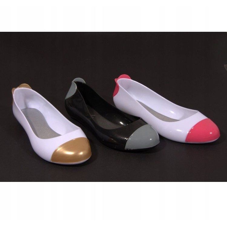 Meliski 104 Mustat ballerinat harmaa 1