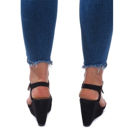 Kiilasandaalit C-012 Musta 1