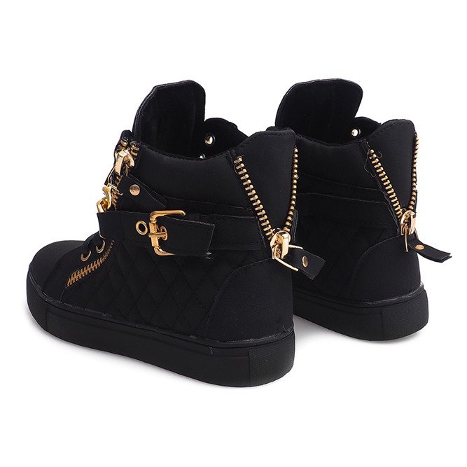 Korkeat toppatakit R-35 musta 2