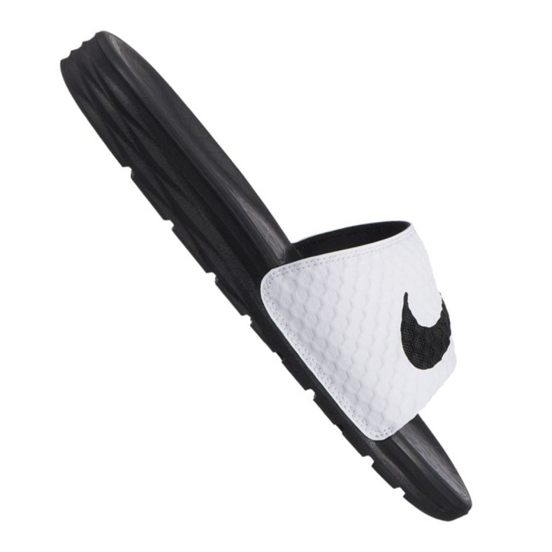 Nike Benassi Solarsoft Slide 705474-100 valkoinen musta 1