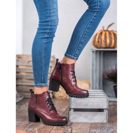 Vinceza Matalat saappaat baarissa punainen 2