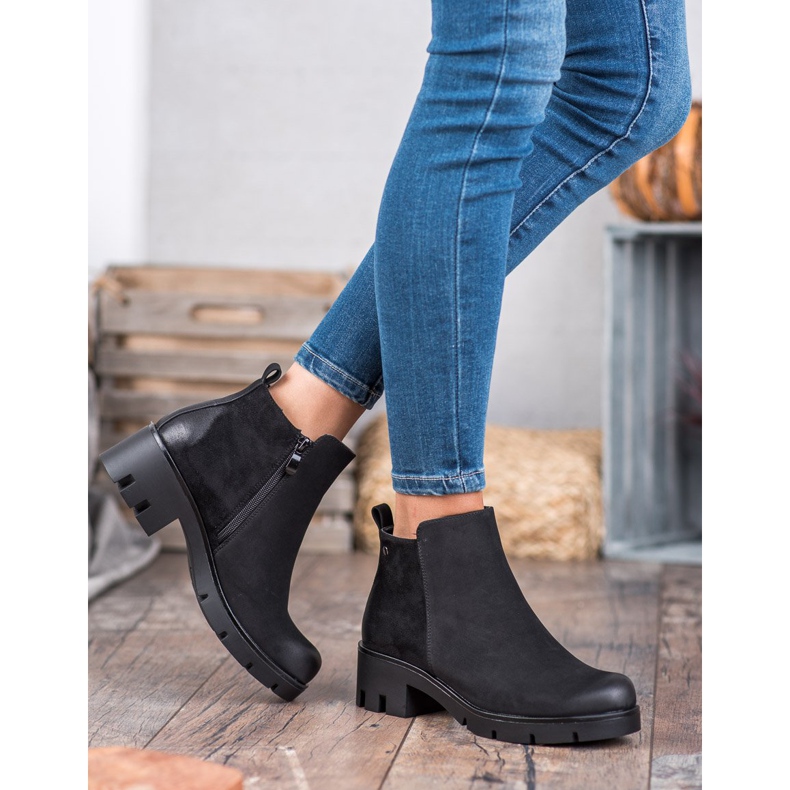 Mukavat VINCEZA-korkokengät musta 2