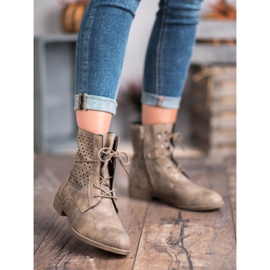 Groto Gogo Muodikkaat sidotut saappaat vihreä 2