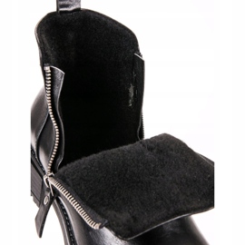 Vinceza Matalat nilkkurit vetoketjulla musta 1