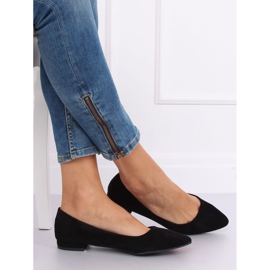 Ballerinat mantelivarpailla musta RC-76 Musta 1