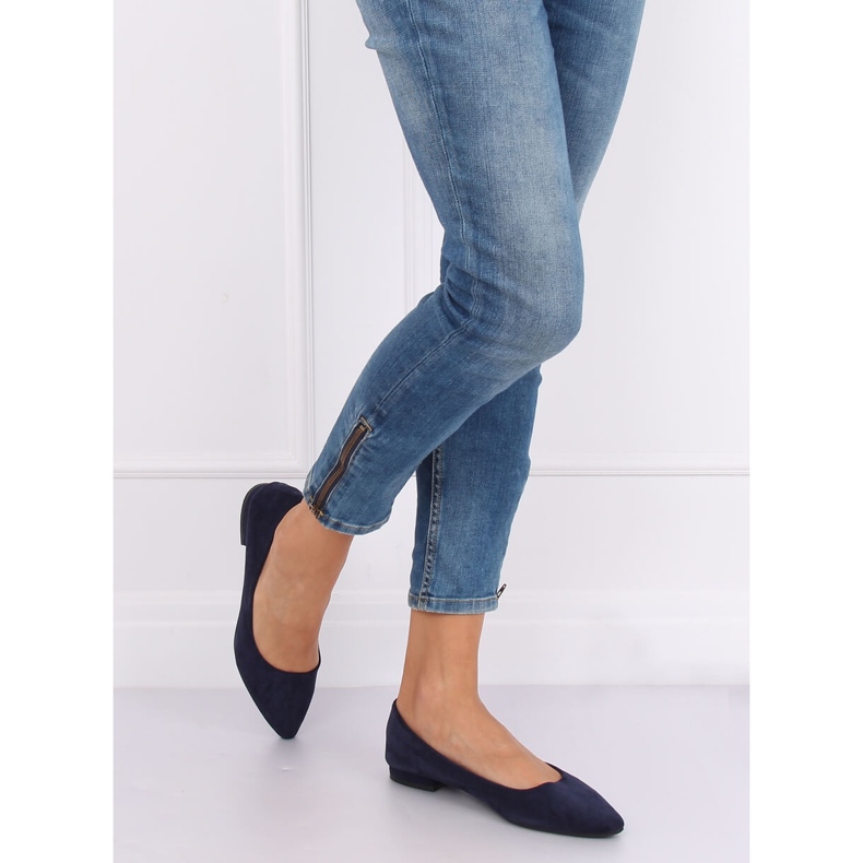 Ballerinat mantelin varpailla tummansininen RC-76 Navy 2