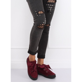 Maroon naisten tennarit 1018 Wine II-GAT punainen 1