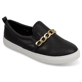 Lenkkarit Slip On L-57 Black musta 2