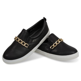 Lenkkarit Slip On L-57 Black musta 1