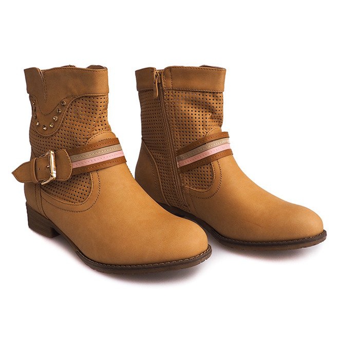 Avoimet tossut Cowboy HC230 Camel ruskea 2
