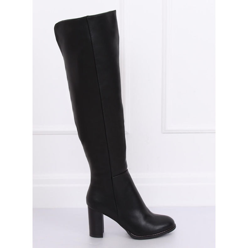 Polven yli saappaat postitse musta F128 musta 1