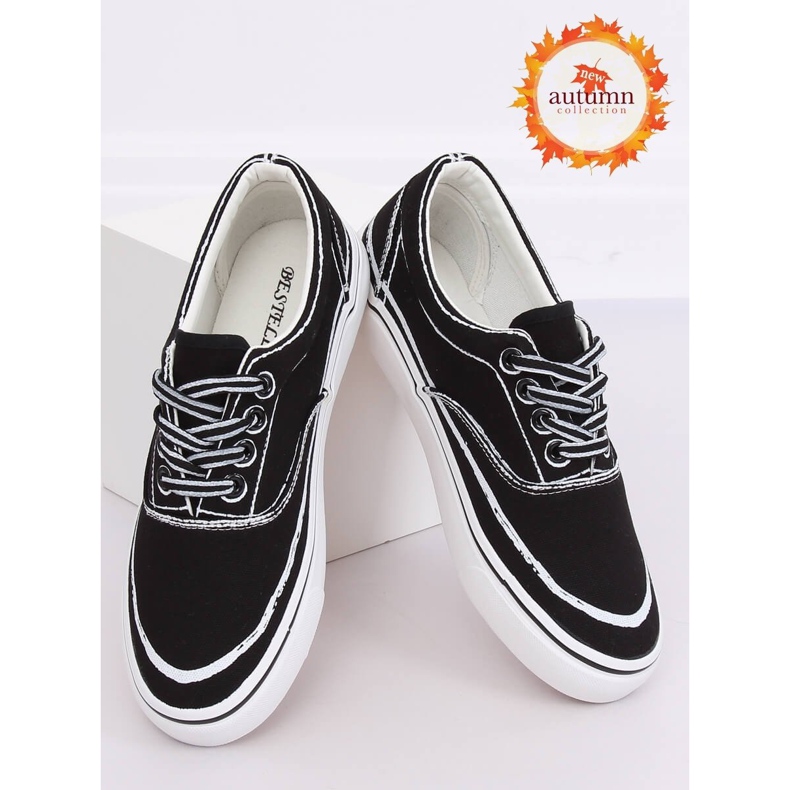 Mustat naisten lenkkarit BS103 Musta 1