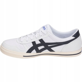 Asics Aaron M 1201A008 101 kengät valkoinen tummansininen 1
