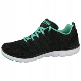 Skechers Flex Appeal 2.0 W 12756-BKAQ musta 1